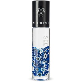 Blossom Cuticle Oil, See No Evil Scented Roll on Cuticle Oil for Nails, Rollerball Application for Nail Support, Cruelty Free, 0.19oz, Intelligence Jasmine