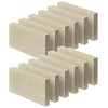 Protalwell Woodstove Firebricks, Fire Bricks, Size 9" X 4-1/2" X