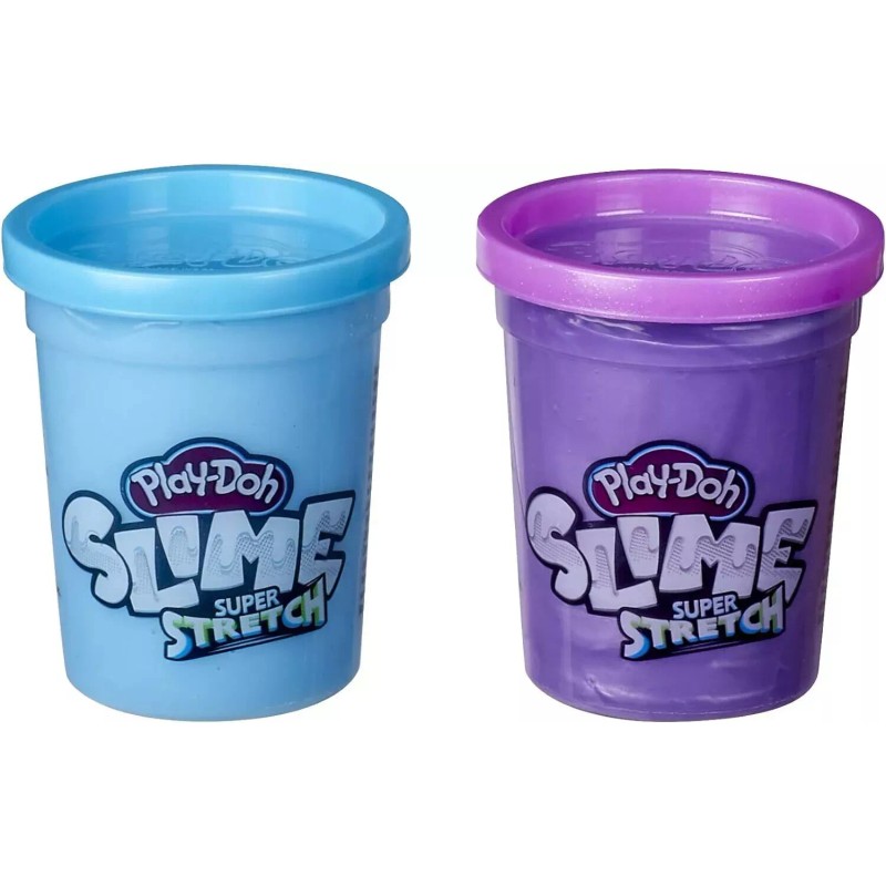 Play-Doh Slime Multipack Cool Colors, Foam, Krackle, Cloud, Hydro 13