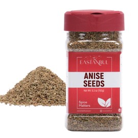 Eastanbul Anise Seeds Whole, 5.3oz Licorice-Like Full Flavor Anise Seed, Anise Seeds For Baking, Whole Anise Pods, Suitable to Obtain Anise Powder, AKA Anis, Aniseed, Anise Spice, Culinary Grade