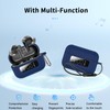 for TOZO NC3 Case Cover,NOUKAJU Earphone Protective Cover(with Carabiner +