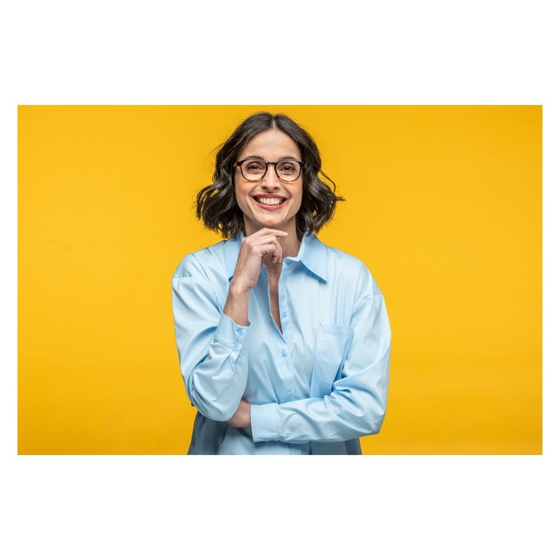 SILAC Lesebrille Herren und Unisex – Runde Gläser – Schildpatt-Muster