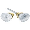 Tuff Stuff Tools Mortise Lock Crystal Glass Door Knob Replacement