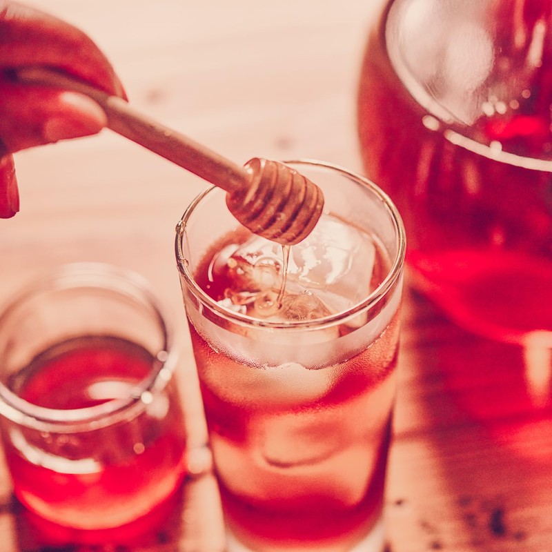 Luzianne Unsweetened Half-Caff Iced Tea Bags, Family Size, 18ct Box