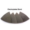 Z-Lion Diamond Triangular Sanding Pads 7 Pcs Set for Granite
