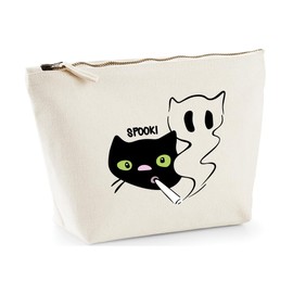Hippowarehouse spooki Printed Make up Cosmetic wash Bag 18x19x9cm