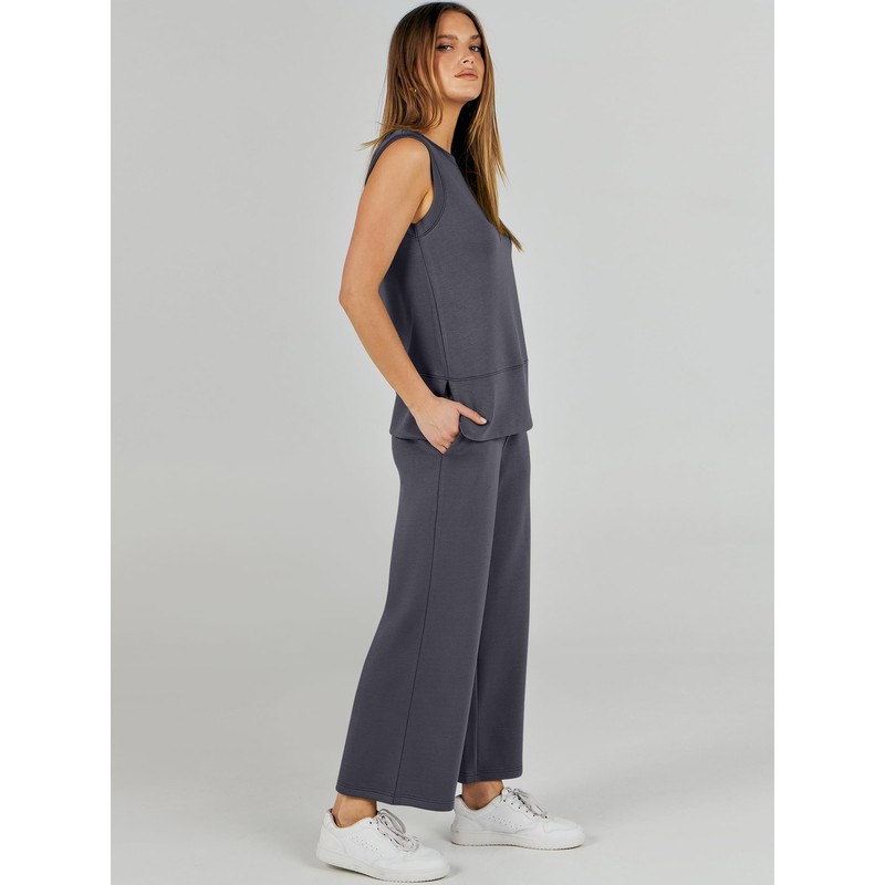 ANRABESS Womens 2 Piece Outfits Summer Beach Vacation Clothes Spring