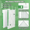 16x30x2 Air Filter TRIGHTFILTERS, Durable MERV 8 Pleated Home HVAC