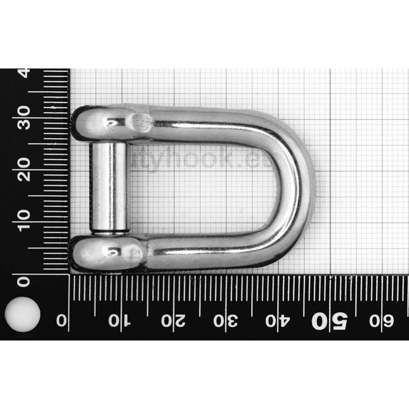 Rundschäkel mit Innensechskant 16x28mm