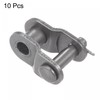 uxcell 10Pcs #35 Chain Offset Half Link Roller, 3/8" Pitch