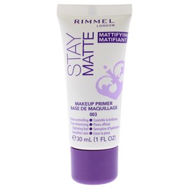Rimmel Stay Matte Primer, 1 Ounce (1 Count), Makeup Primer, Refines Pores, Stops Shine, Smooths Skin, For Use Under Makeup or as a Standalone Skin... 