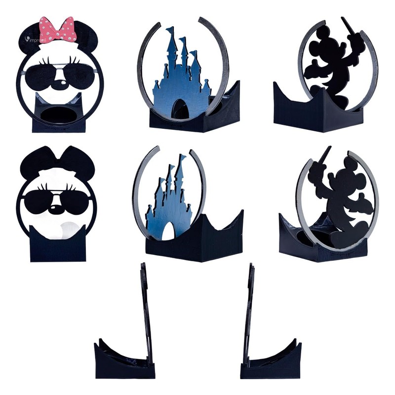 impremli Base para bocina Alexa Echo Pop (Caratulas Mlckie)