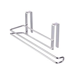 Paper Towel Holder for Cupboard Door Kitchen Roll Under Cabinet Hanging Kitchen Bathroom (1 Piece)