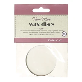 KitchenCraft Home Made Wax Discs for Jam Jars (1 lb), Waxed Paper, Pack of 200