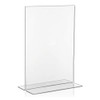 VITAdisplays® T-Advertising Stand, T-Stand Table Stand, Acrylic Stand, DIN A4