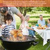 Durable Stainless Steel Chicken&Turkey Roasting Rack with Brush, 2 in
