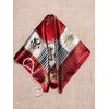 Satin Scarf, 20 x 20 inches, Luxurious Accessory for Neck,