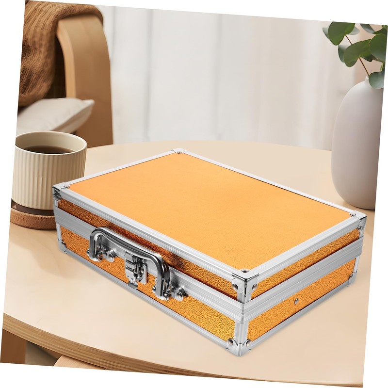 Operitacx Ear Kit Container Handheld Manicure Tools Storage Box Stylish
