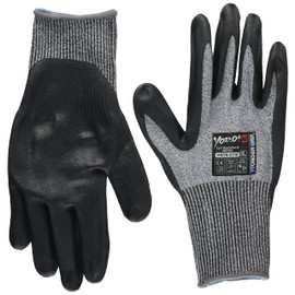 Uni-World WGYR5110 YOROI461 Nitrile Rubber Coated Gloves, Cut Resistant, Navy Moku, XL