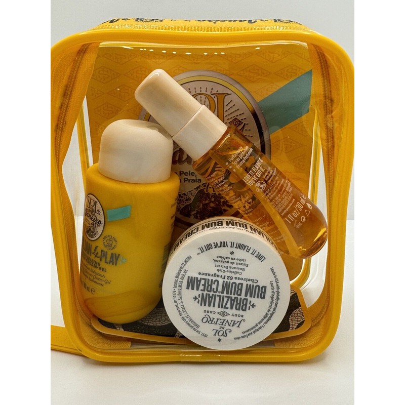 Sol de Janeiro Bum Bum Bath & body set: Bag,