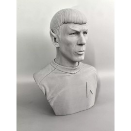 Star Trek The Original Series Spock 3D printed Bust 6.75Inches