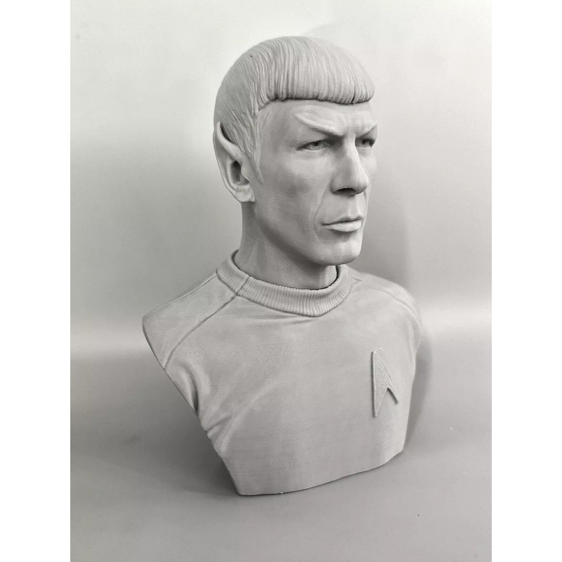 Star Trek The Original Series Spock 3D printed Bust 6.75Inches
