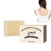 Hppsctink Rindfleisch-Seife, 120g Rindfleisch Körperreinigungsseife, Sanftes Peeling, Glättend, feuchtigkeitsspendend &