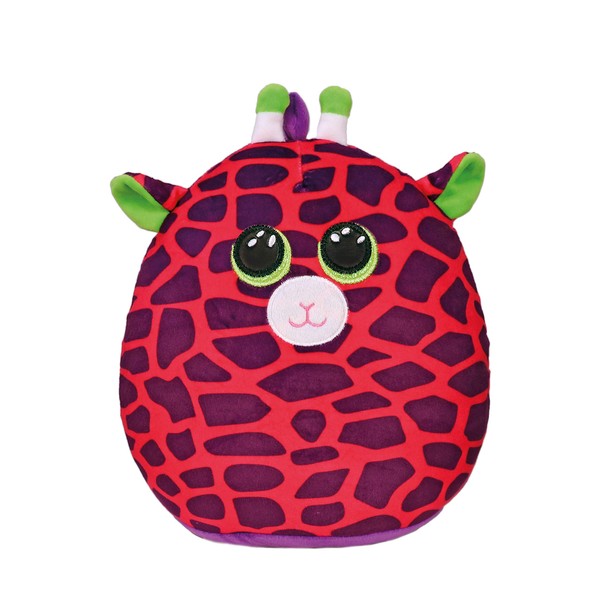 Ty UK Ltd ENT_552771 Gilbert Squishaboo 14" Giraffe Giraffe-Squish-A-Boo-14, Multi-Coloured,