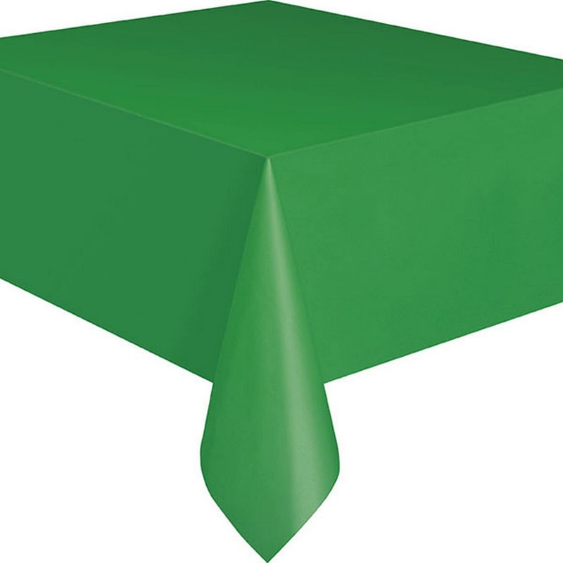 Unique UK Plastic Rectangular Short Fold Table Cover - 54”