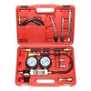 JIFETOR Cylinder Leak Down Tester Kit, Automotive Engine Compression Dual