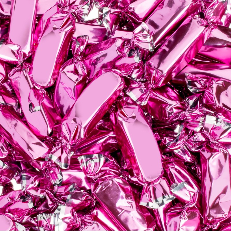 Candy Envy - Individually Wrapped Caramels - Hot Pink Wrapper