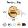 jwflck Suction Hooks - Shower Suction Cup Hooks, No-Drill Waterproof