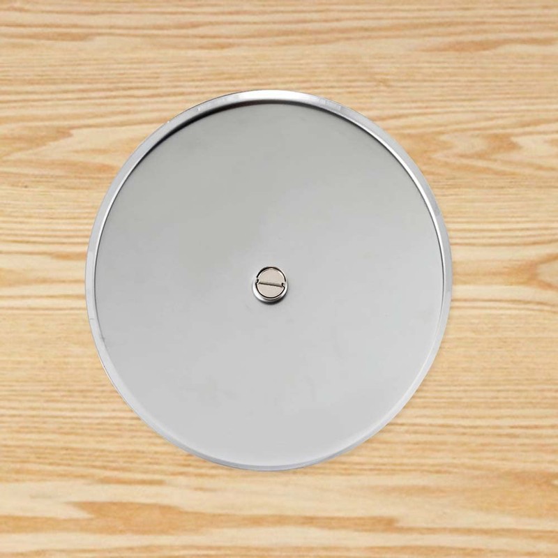EZ-FLO 6 Inch Stainless Steel Bathtub Overflow Cleanout Cover Plate,