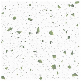 SVNOOC Vinyl Flooring Peel and Stick 30x30cm Kitchen Splashback Waterproof Removable Decorative Tile Stickers 10 Pieces (Cool White)