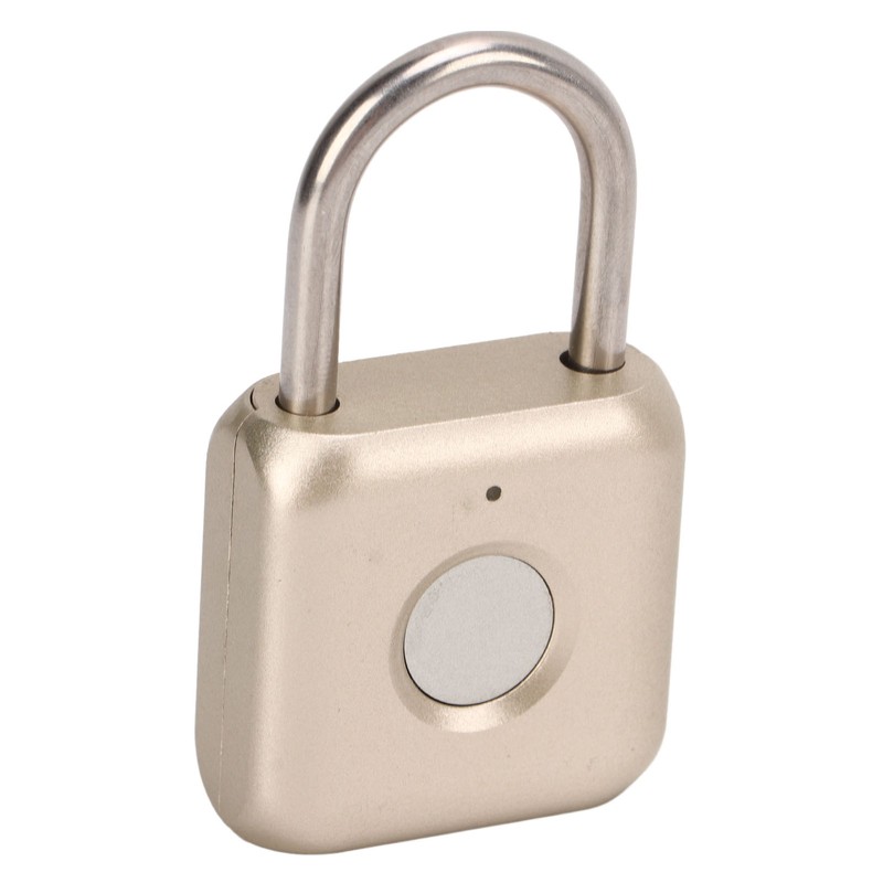 Fingerprint Padlock IPX2 Waterproof Smart Keyless Biometric Thumbprint Lock for