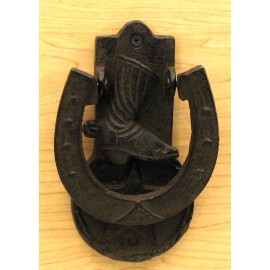 IWGAC Boot Door Knocker Home Garden Rustic Cabin Western Decor