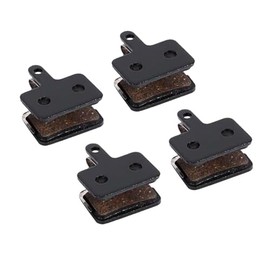 Lecute 4 Pares Pastillas de Freno de Disco de Ceramica para Bicicleta Balatas Repuestos con Resorte a presion Bici para B01S M375 M395 M416 M445 M446 