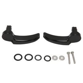 1 Pair Saddlebag Latch Kit Anodized Finish Saddle Bag Lifter for Ultra Limited FLHR FLHT FLHX FLHTK 2014 to 2023 Black