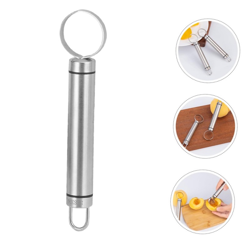 Zerodeko 3pcs Stainless Steel Fruit Corer Tool Efficient Core Remover