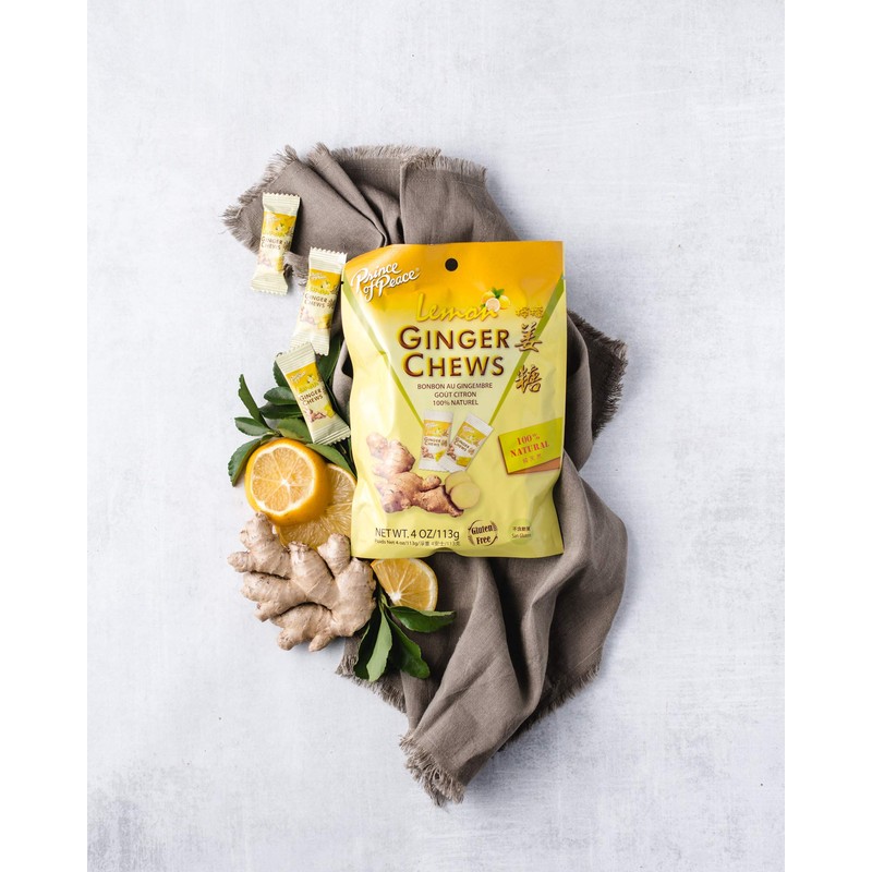 Prince Of Peace Ginger Chews With Lemon, 4 oz. –