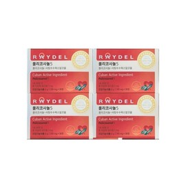 Reidel Reydel Policosanol 5 200mg x 30 tablets / 레이델 폴리코사놀 5 200mg x 30정 X 4개 -AO- 1개/1개