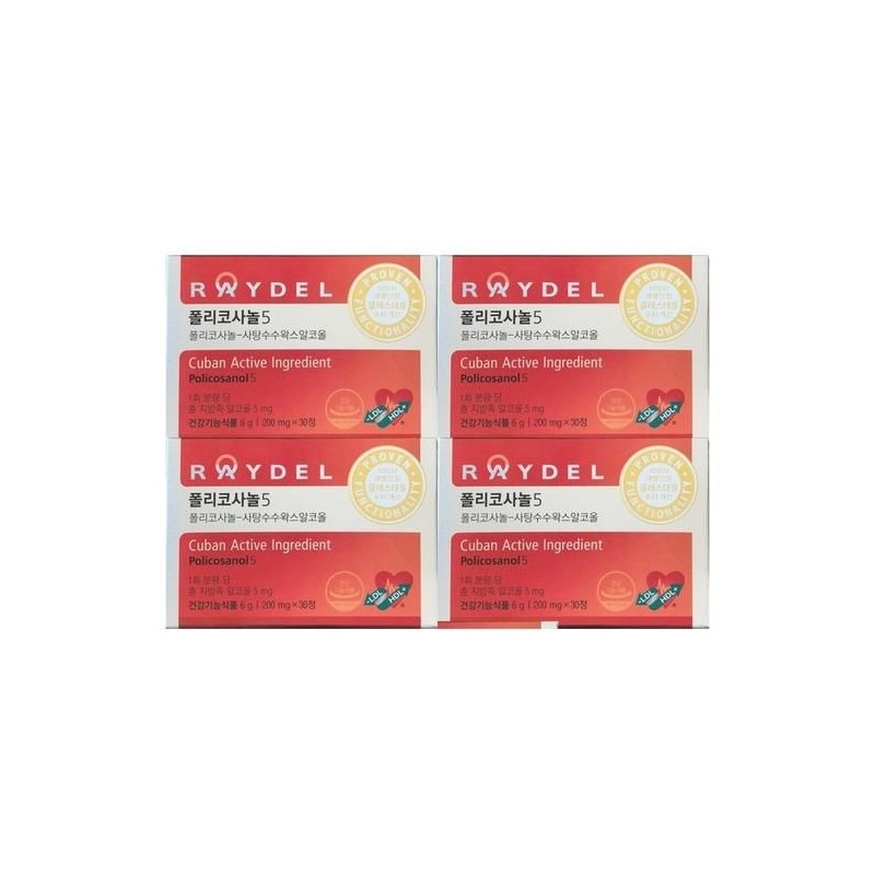 Reidel Reydel Policosanol 5 200mg x 30 tablets / 레이델