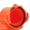 BORDSTRACT RV Sewage Hose Elbow with Lid, 90 Degree Bayonet