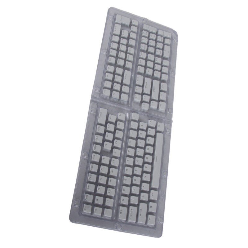 Keyboard Keycaps 132 Keys Pudding Transparent OEM Height PBT Two