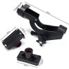 HiUmi Adjustable Rotatable Plastic Fishing Rod 3 Mount Rack Holder