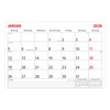 Idena 12073 - Kalender 2026 in DIN A4 Querformat (29,5