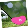 Kisangel 10Pcs Professional Golf Club Head Covers Portable Anti-Scratch Iron