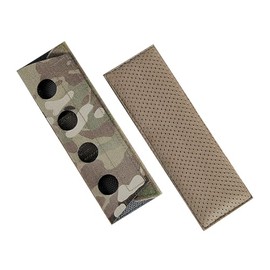 PETAC GEAR Tactical Vest Shoulder Pads 2PCS Lightweight Cushion Strap Pads with Foam and Spacer mesh (CB)