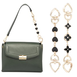 Purse Strap Extender 2 Pcs, Bag Extensions Chain for Handbag, Purse Extender Chain, Bag Strap Accessories for Purse Handbags, Shoulder Bag Strap Extende