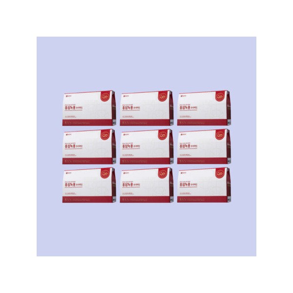 Red Ginseng Deer Antler Premium 9 units 9 months / 홍삼녹용 프리미엄 9개 9개월
